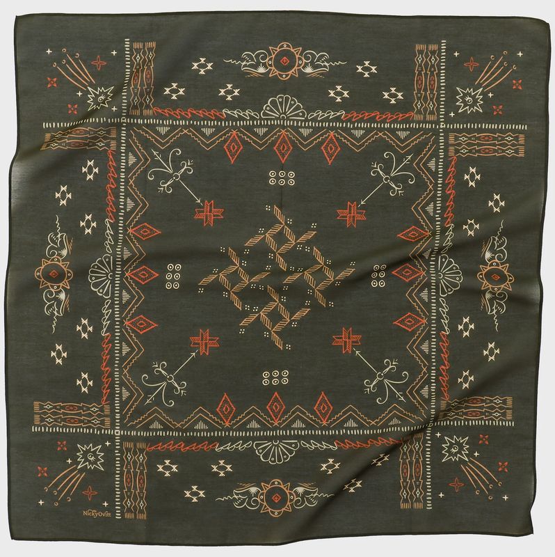 Herencia Silk Scarves
