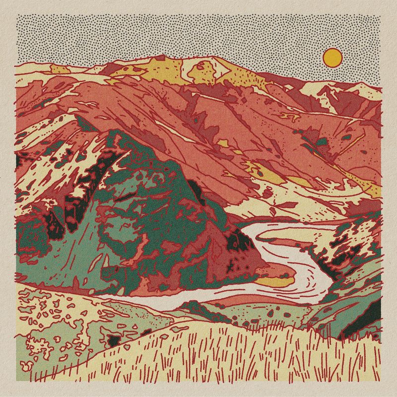 Desert Mountain Print #19