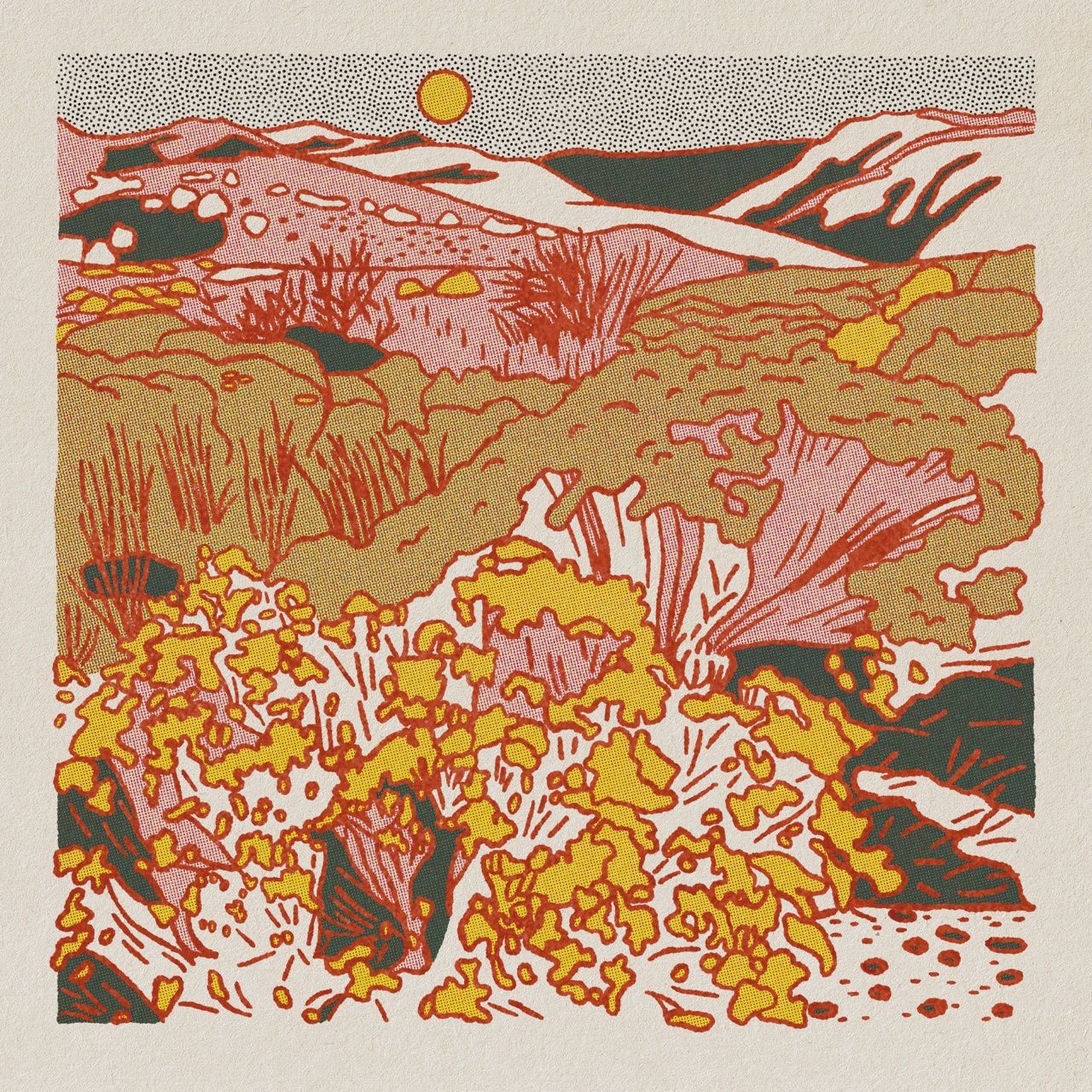 Desert Mountain Print #2