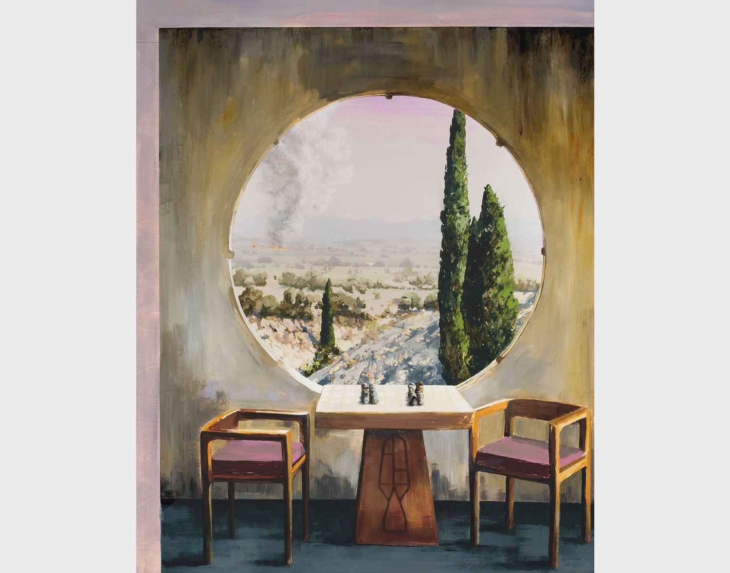 In the Pink Half-Light Art Print