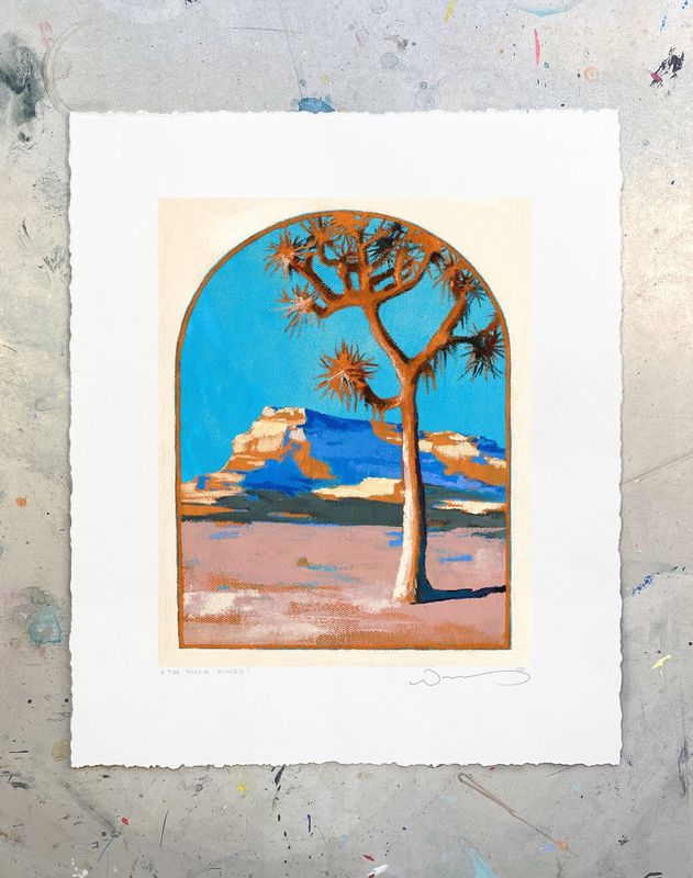 The Yucca Kings Art Print