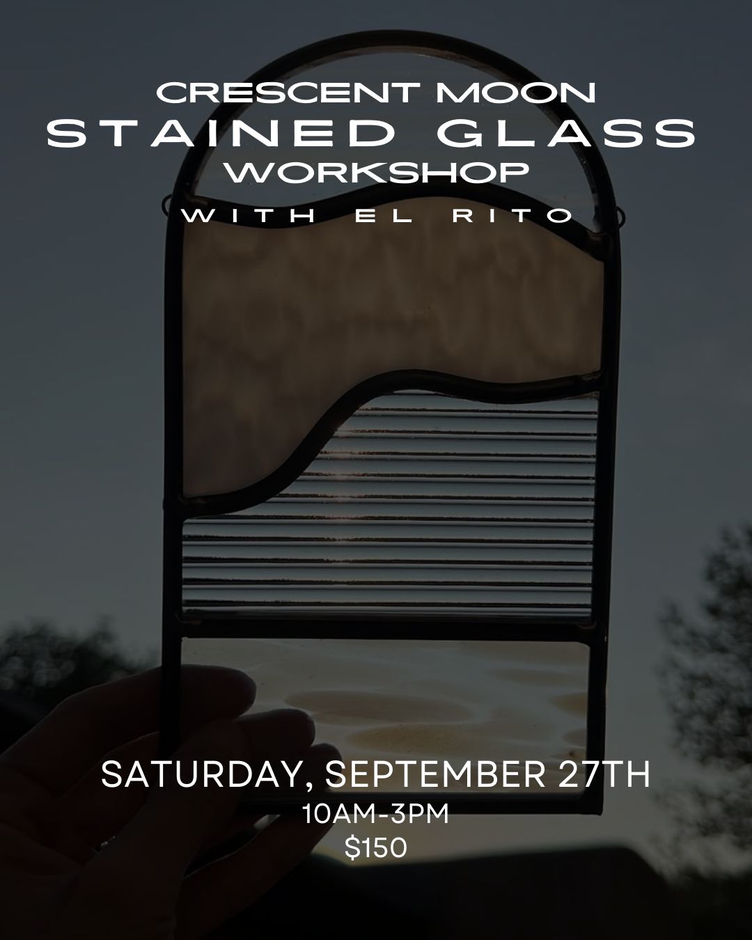 Crescent Moon Stained Glass Workshop