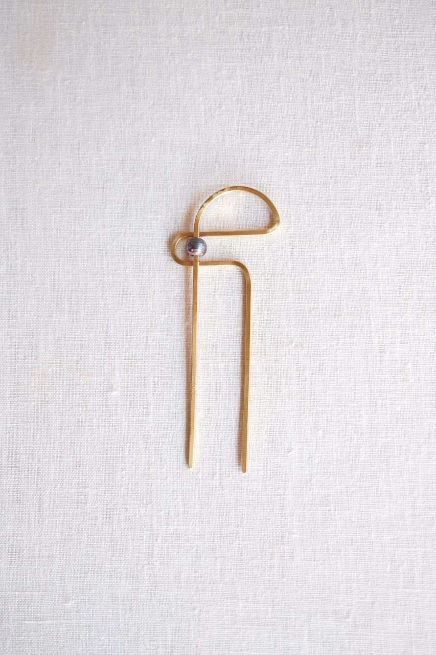 Moon Pearls Hair Fork