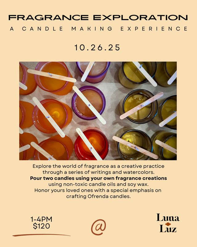 Fragrance Exploration: A Candle Making Experience