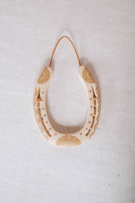 Hand Painted Horseshoes - Golds