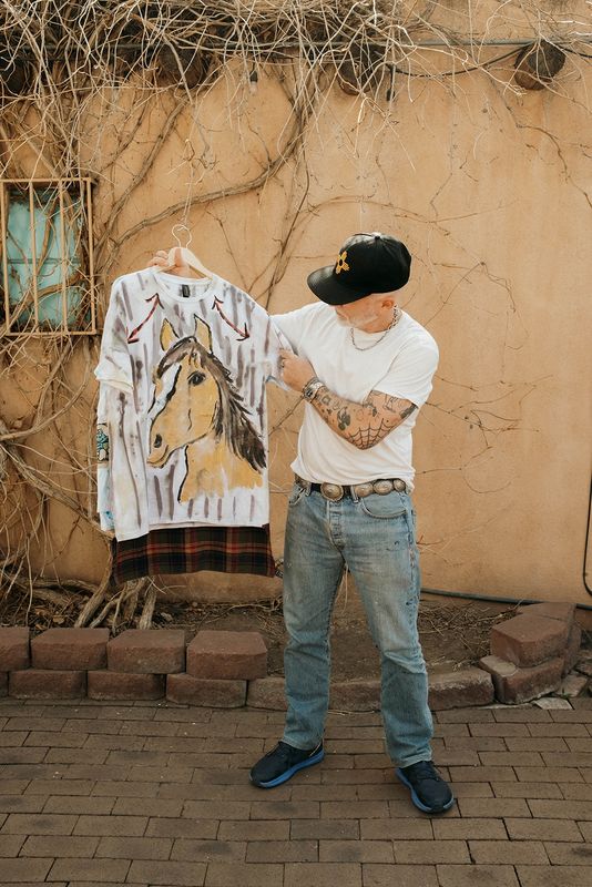 Scooter LaForge Hand Painted Shirts