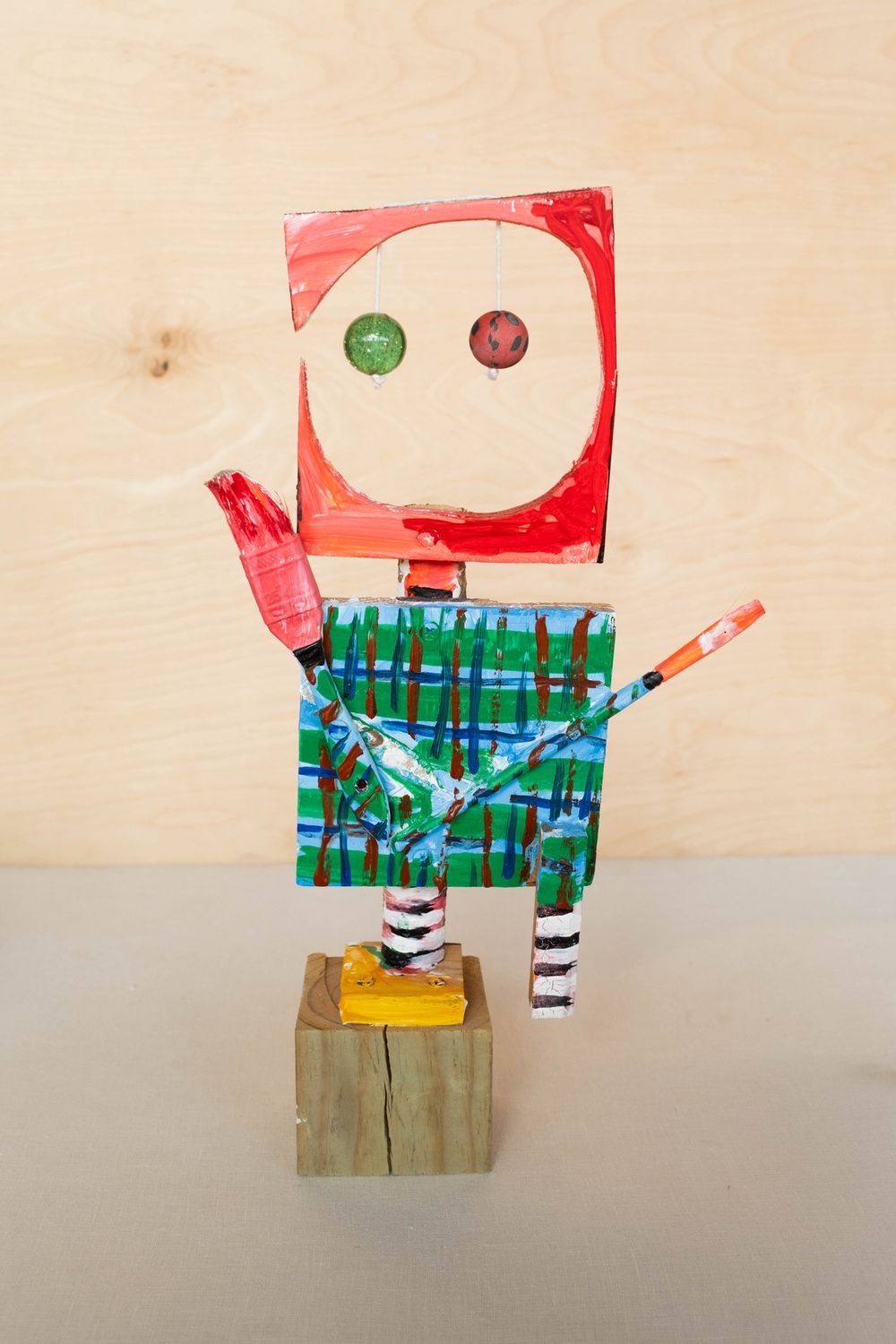 Scooter LaForge Sculptures, Style: Square Man