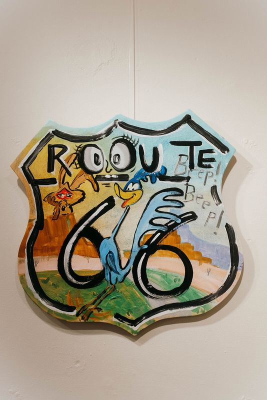 Historic Route 66 Signs