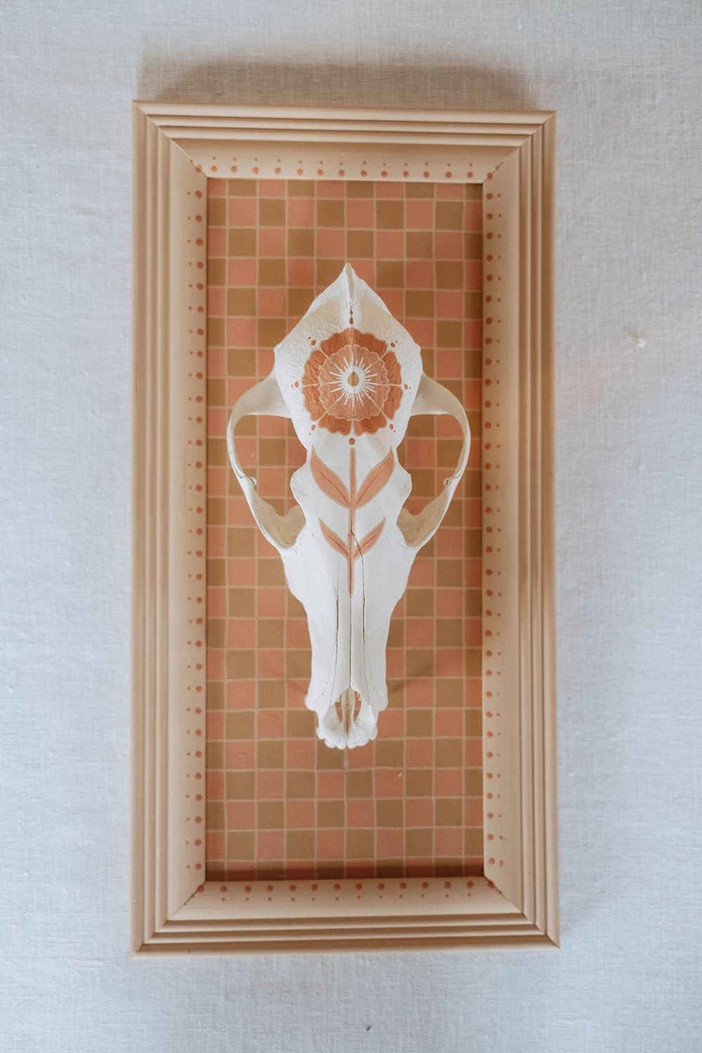 Retro Coyote Skull
