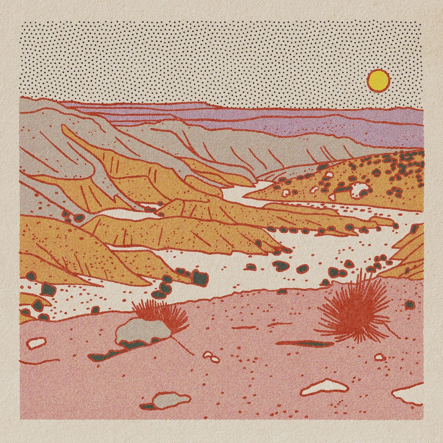 Desert Mountain Print #7