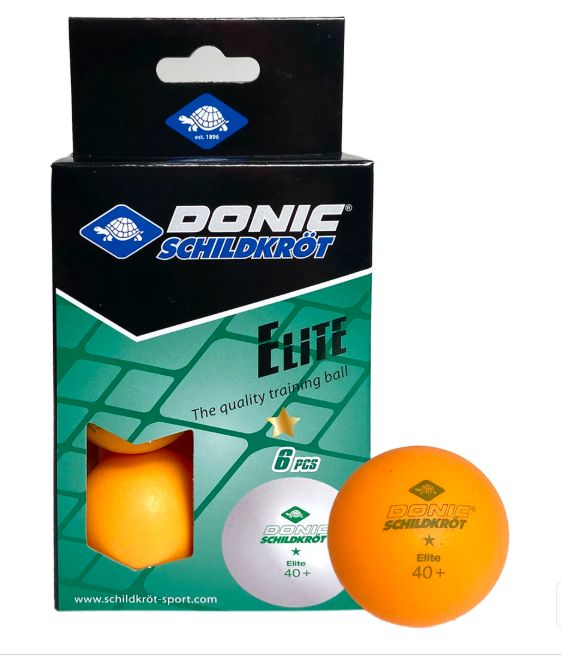 Donic 1 Star Balls (Orange)