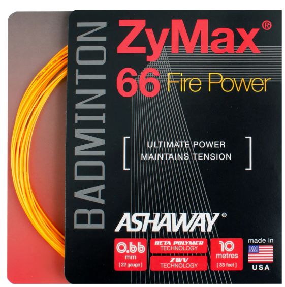 Ashaway Zymax Fire 66 Set (Orange)