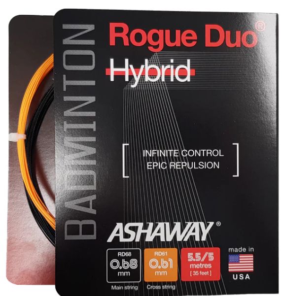 Cordage de squash hybride Ashaway Oblivion 55 m bobine de 55 m – Sports Virtuoso