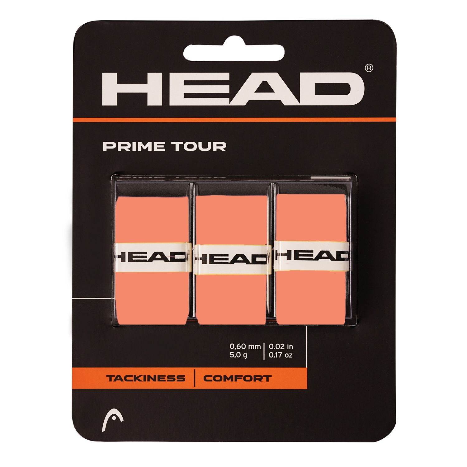 Head Prime Tour 3 Pack (Salmon)