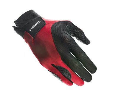 Head Web Glove Right (Black/Red)