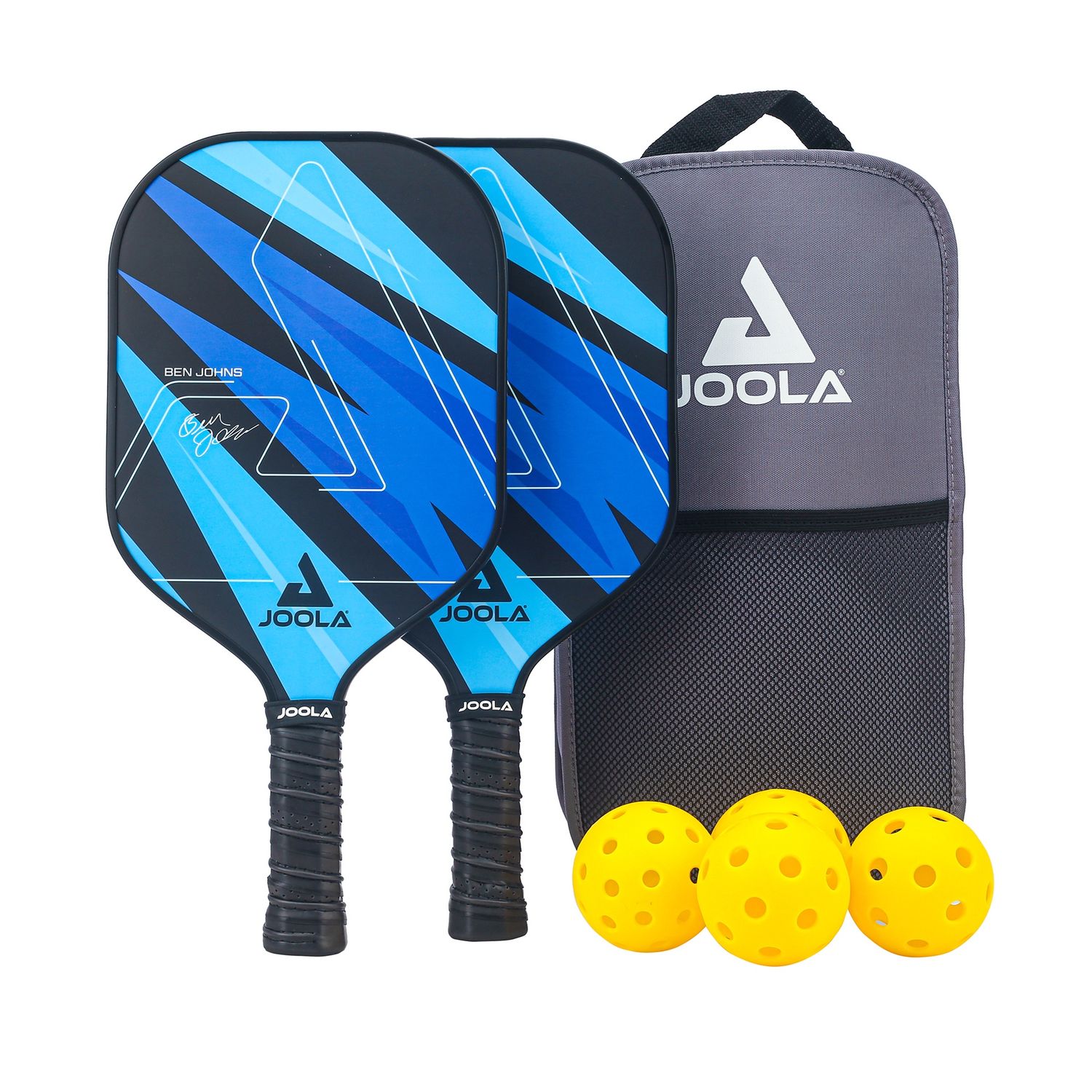 Joola Ben Johns Pickleball Set (Blue Lightning)