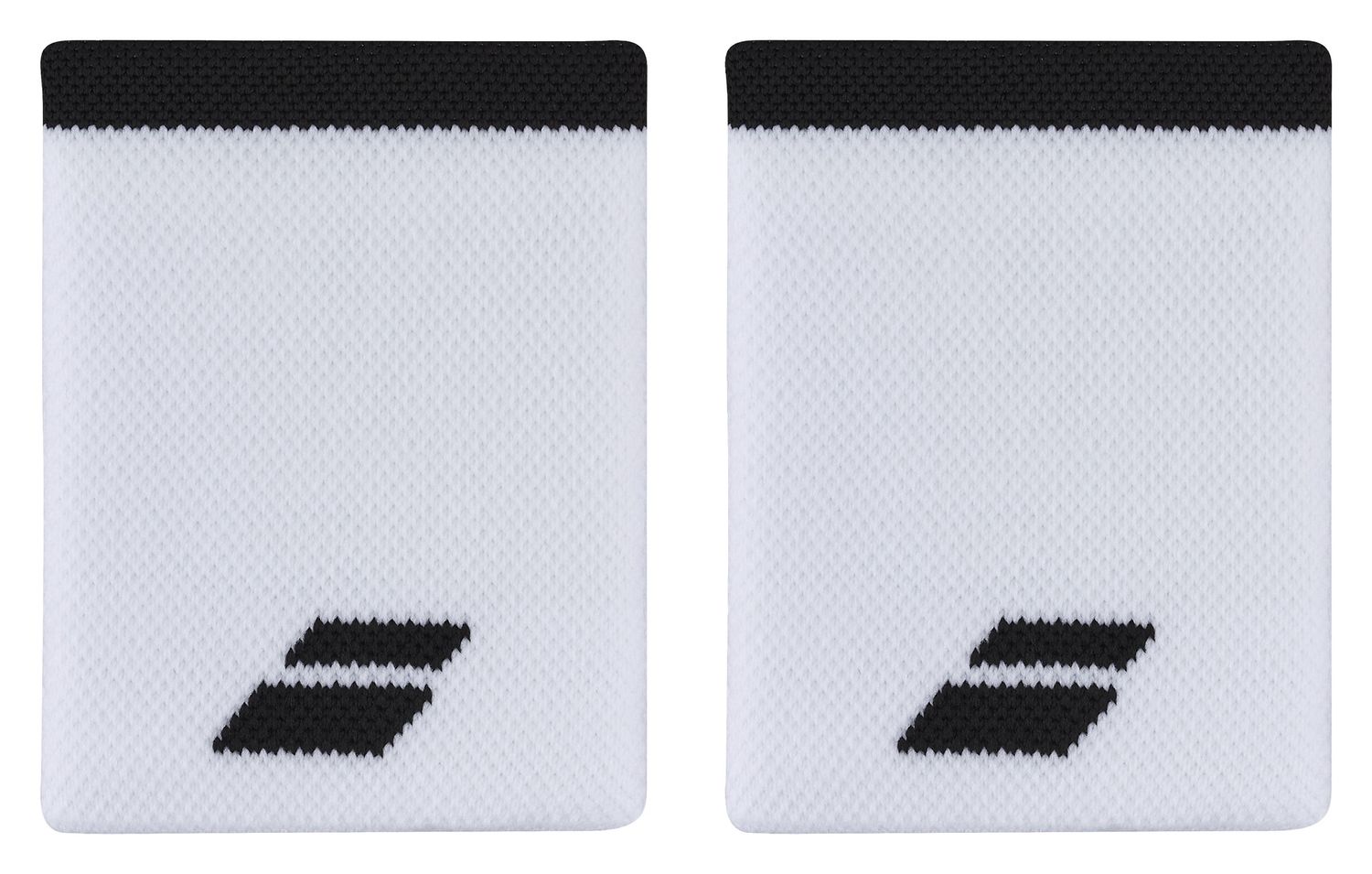 Babolat Logo Wristband (White / Black)