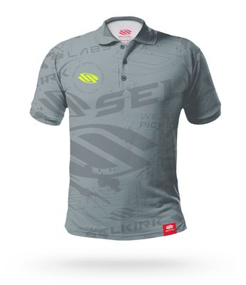 Selkirk Emblem  Polo Stretch-Wik Men&#39;s (Grey)