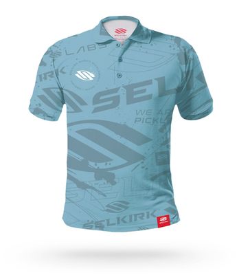 Selkirk Emblem Polo Stretch-Wik Men&#39;s (Blue)