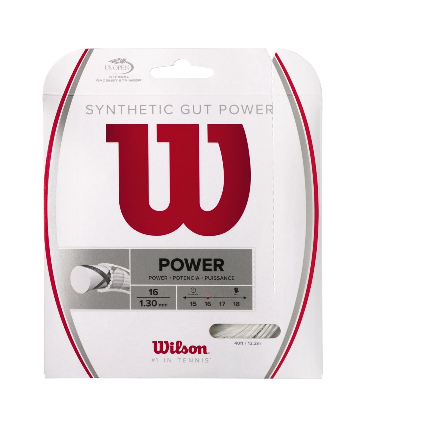 Wilson Synthetic Gut Power Set (White)
