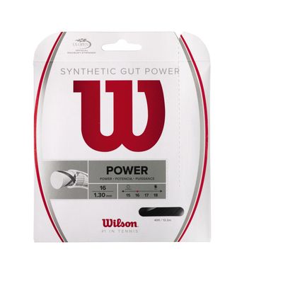 Wilson Synthetic Gut Power Set (Black)