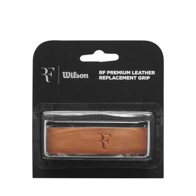 Wilson RF Premium Leather Replacement Grip (Brown)