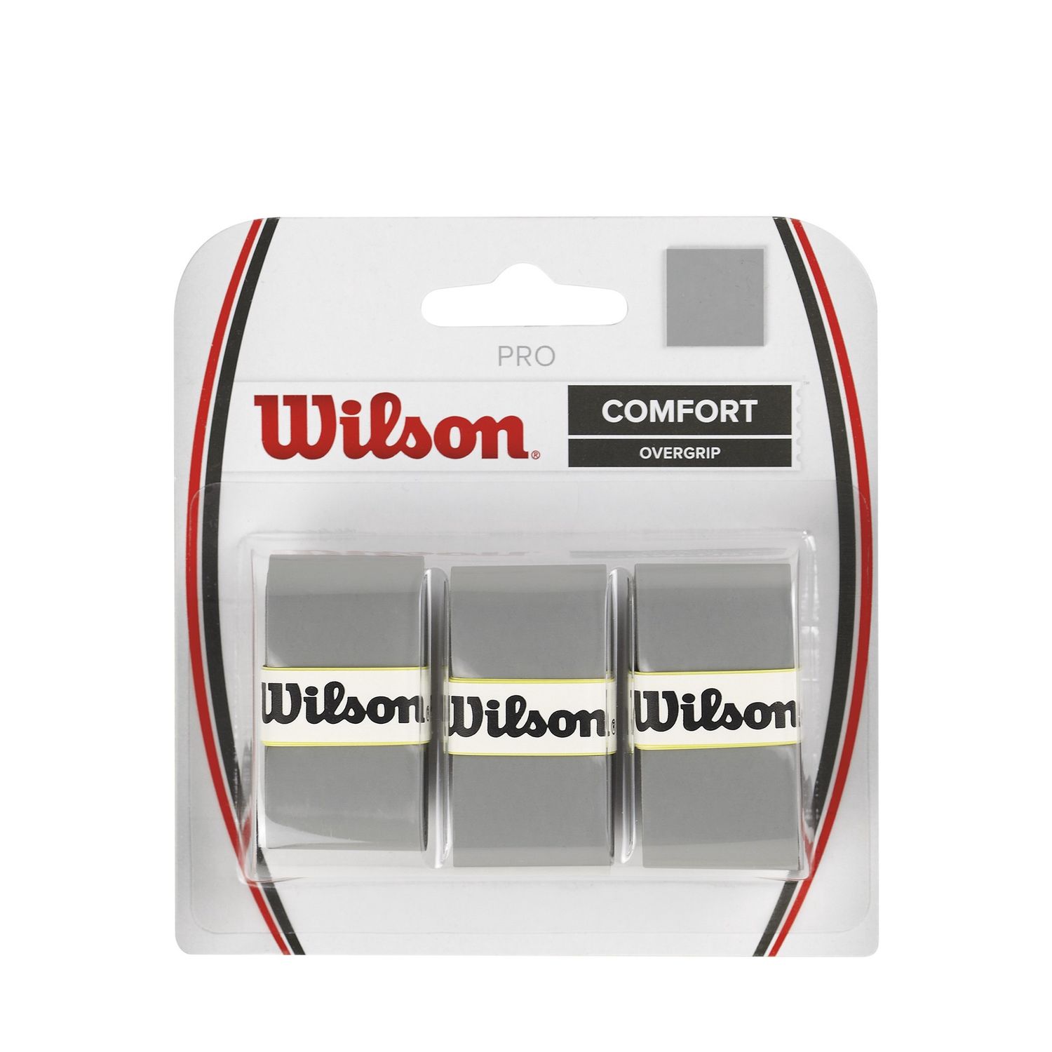 Wilson Pro Overgrip 3 Pack (Silver)