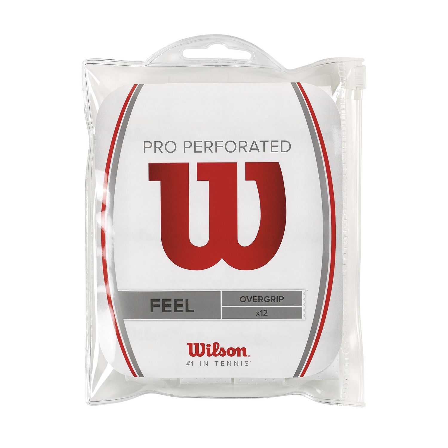 Wilson Pro Overgrip Perforated 12 Pack (White)