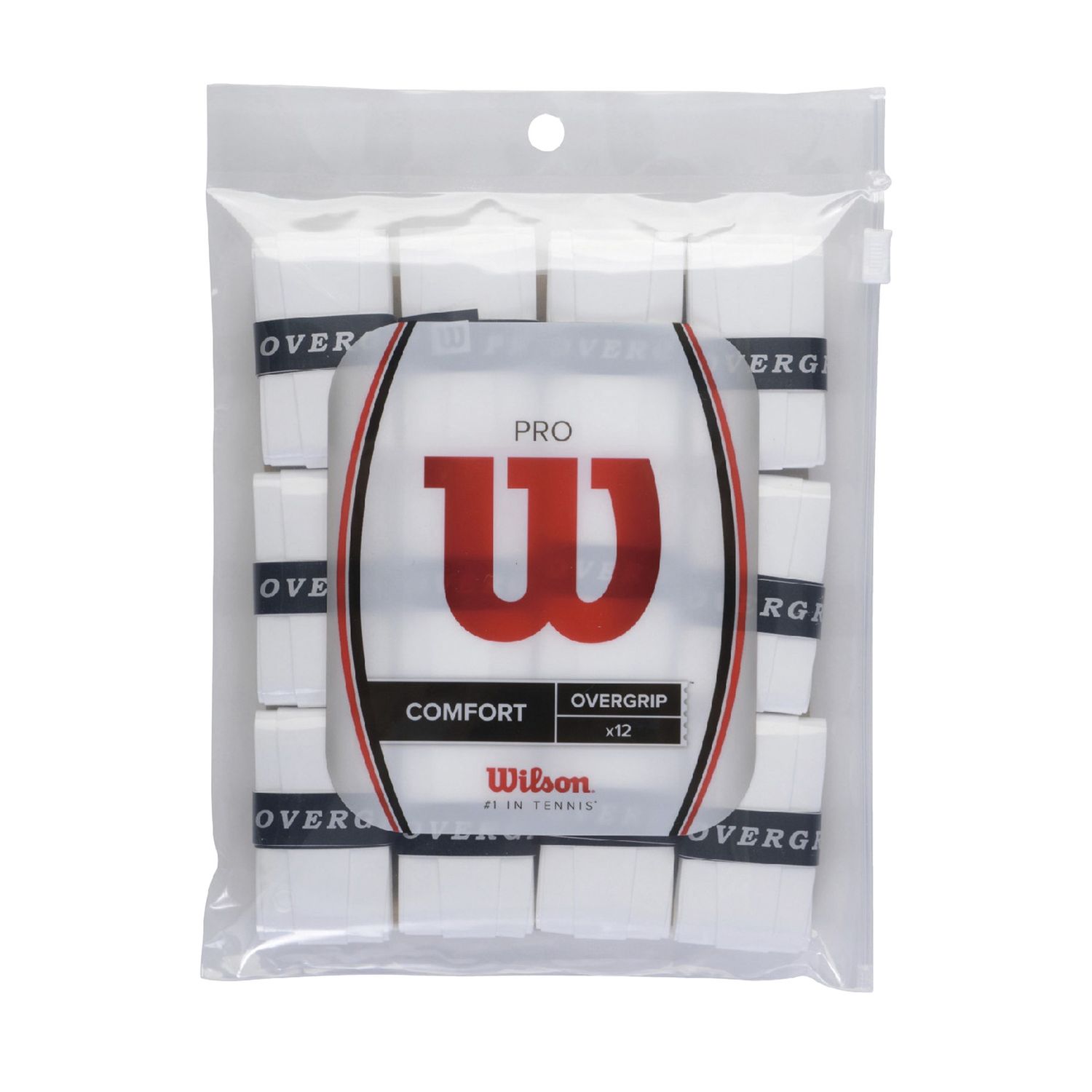 Wilson Pro Overgrips 12 Pack (White)