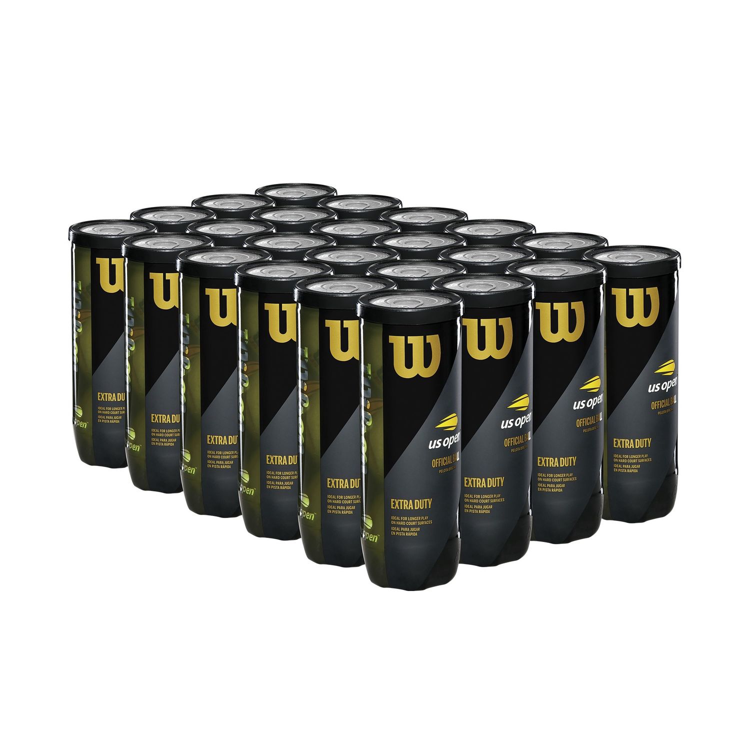 Wilson US Open Extra Duty Case (24 Tubes - 3 Balls Can)