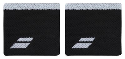 Babolat Logo Wristband (Black/White)