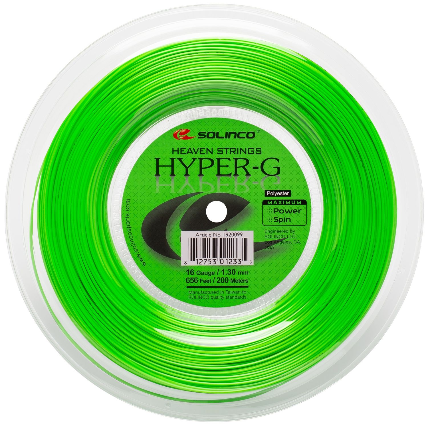 Solinco Hyper G Reel (Green)