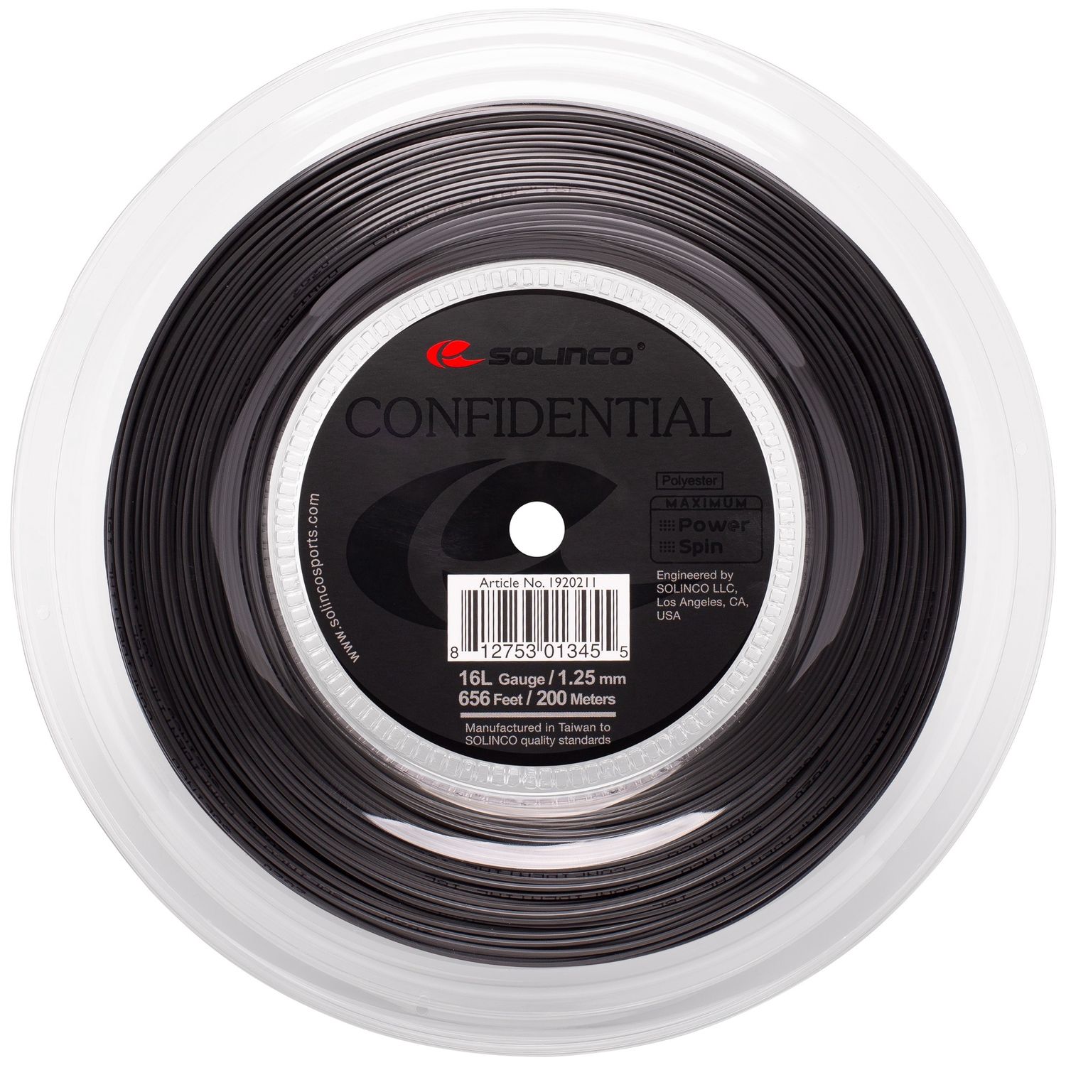 Solinco Confidential Reel (Grey)