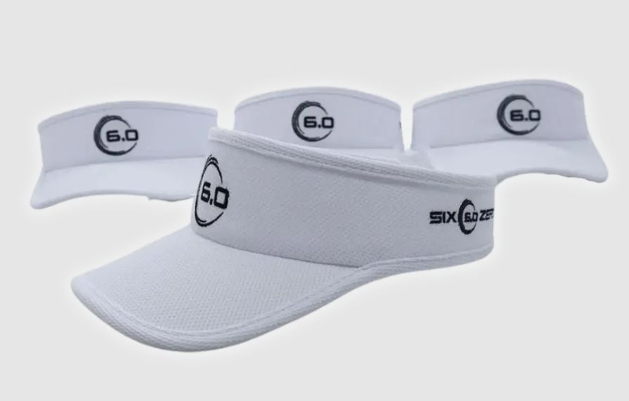 Six Zero Sport Visor (White)