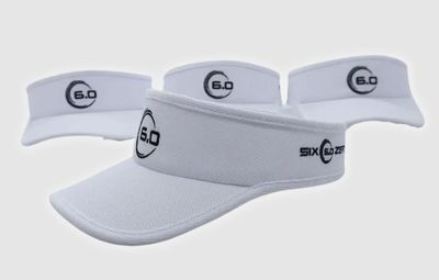 Six Zero Sport Visor (White)