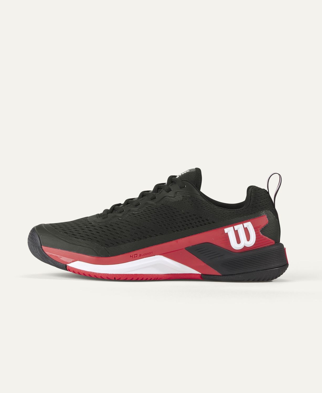 Wilson Rush Pro 4.5 Homme (Noir/Rouge)