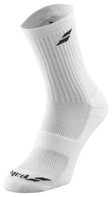 Babolat 3 Pairs Pack Socks (WH/WH)
