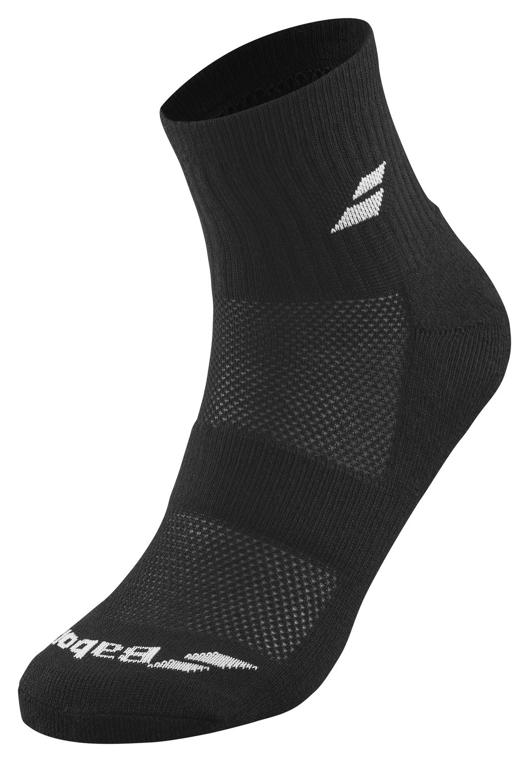 Babolat  Quarter 3 Pairs Pack Socks (BK/BK)