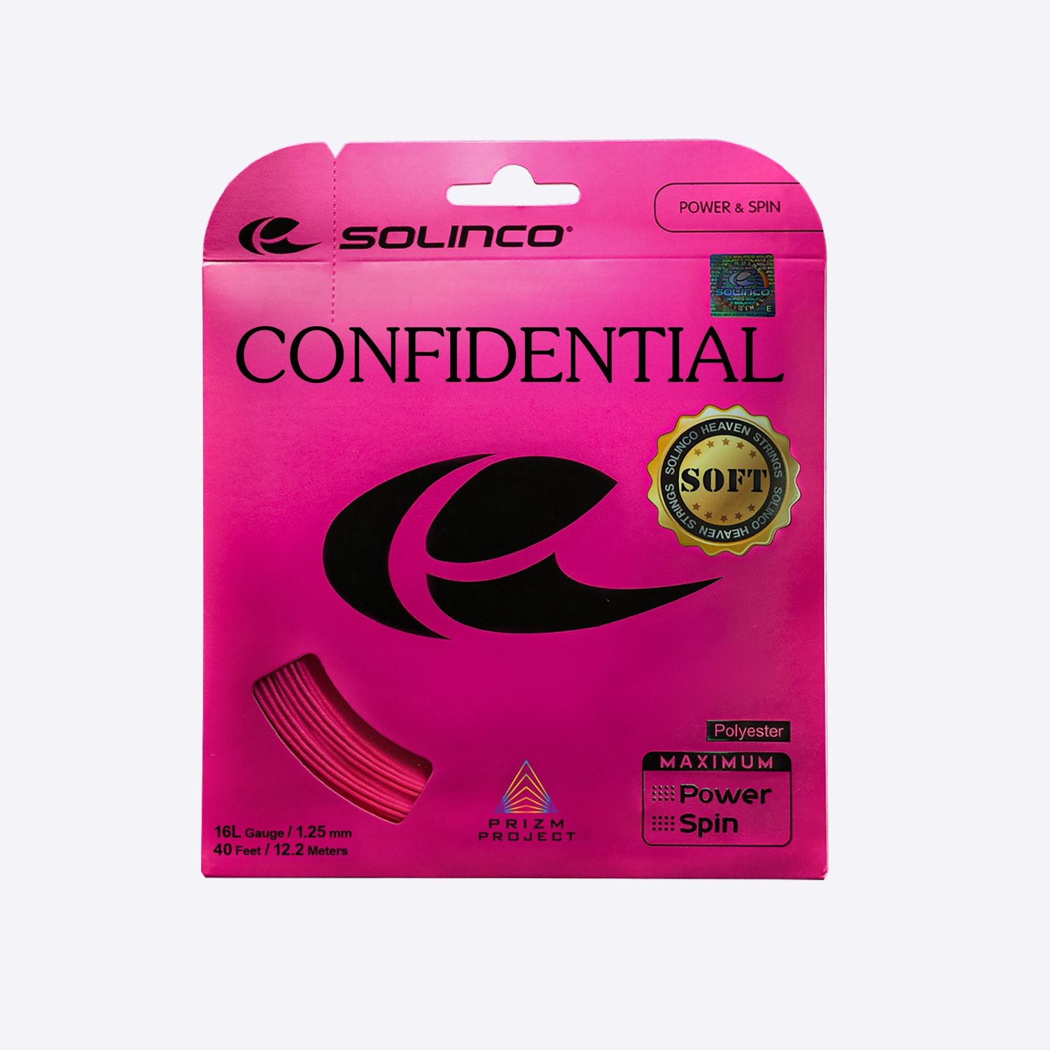 Solinco Confidentiel Soft Set (Pink)