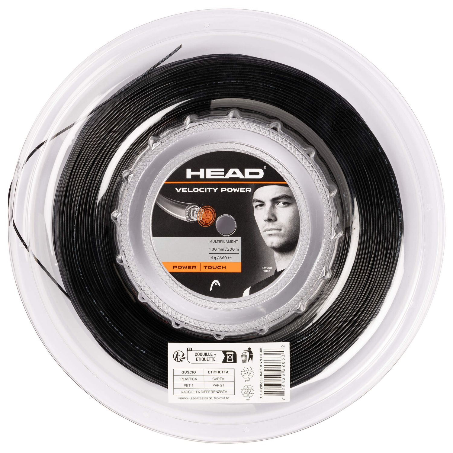Head Velocity MLT Power Reel (Black)
