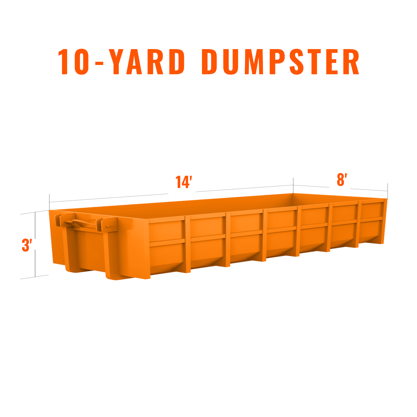 10 Yard Dumpster for Rent