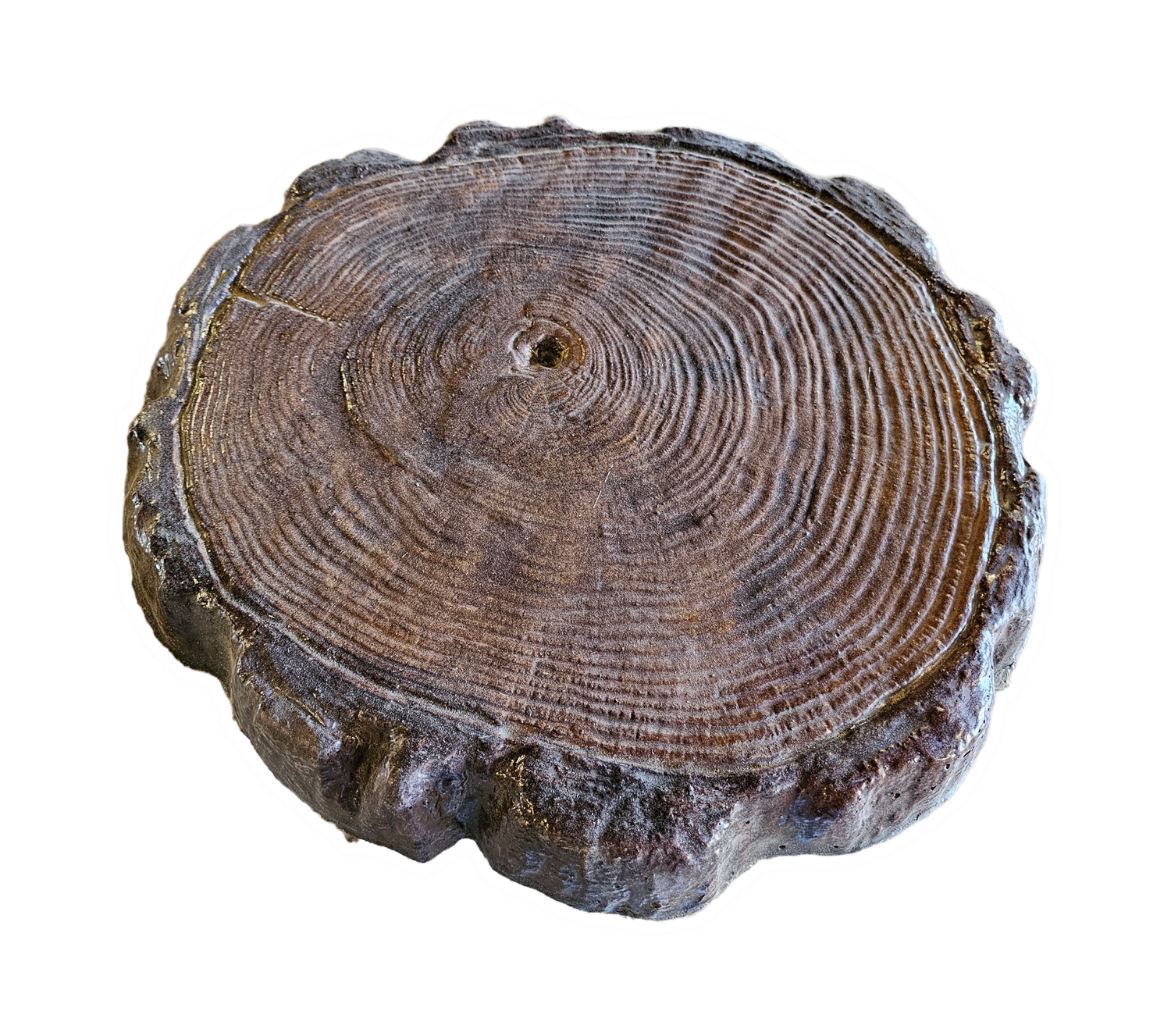 15&quot;  Stained Log Stepping Stone