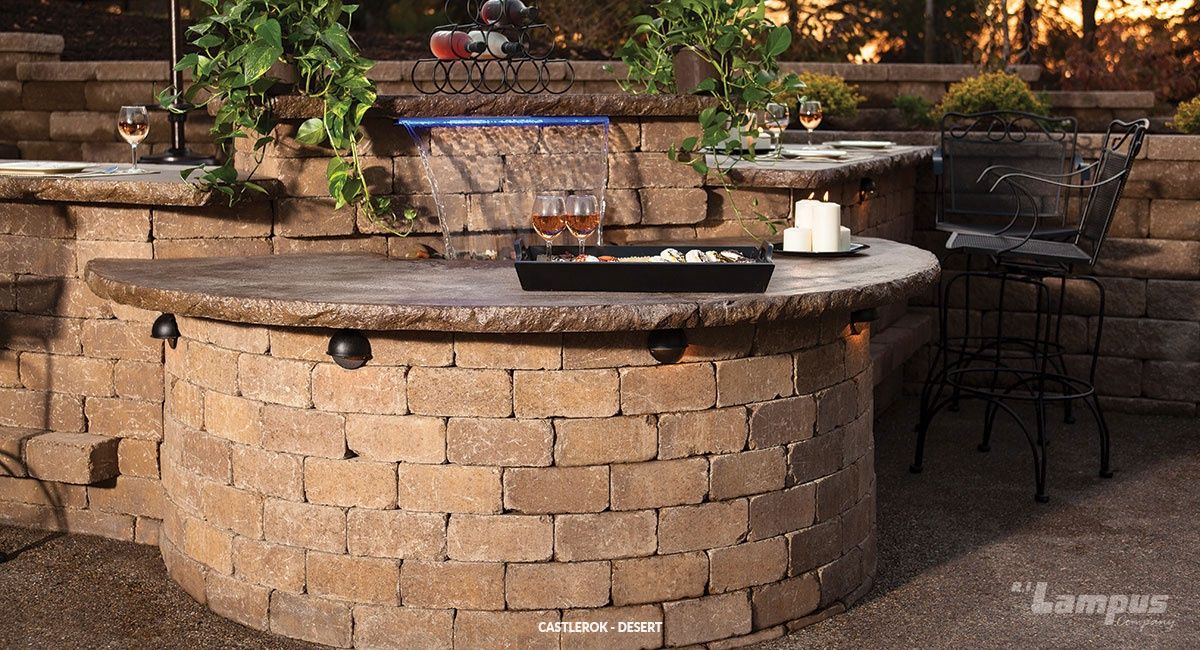 CastleRok, Size: 9&quot; - 6&quot; x 8&quot; x 4&quot;, Color: Alleghany