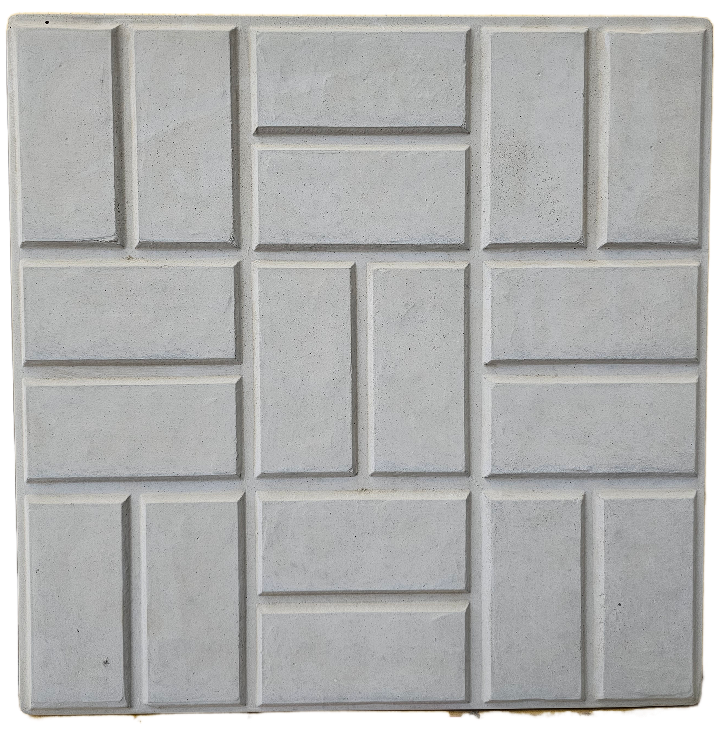 18" x 18" x 2" Brick Pattern Stepping Stone