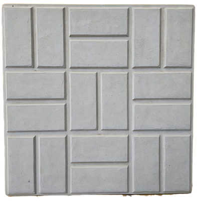 18" x 18" x 2" Brick Pattern Stepping Stone