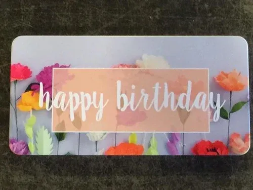 Munz-Schoggi "Happy birthday" 180Gr