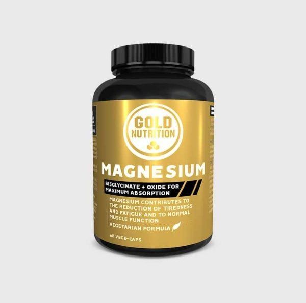 Magnesio 60 cápsulas GOLDNUTRITION