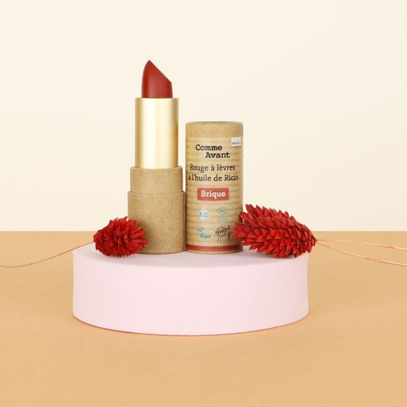 Maquillage - Rouge à levre brique