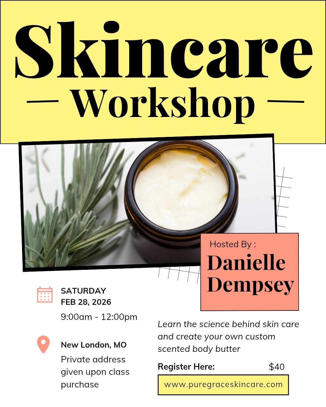 Body Butter Workshop