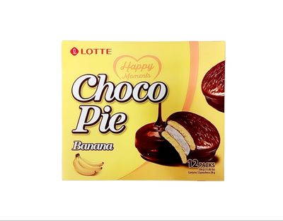 Lotte Choco Pie Banana 336g